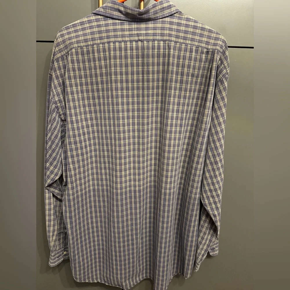 Polo by Ralph Lauren Bradfield Plaid Button-Down Shirt Mens Size XL